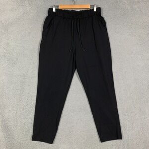 Lululemon Keep Moving Pant Womens 10 Black 7/8 High-Rise Full On Luxtreme Travel